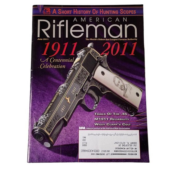 American Rifleman NRA Magazine June 2011 Vol 159 No 6 u National Rifle Associati - Picture 1 of 12
